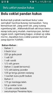 Resep Kue Bolu Komplit Baru screenshot 3