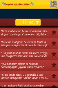 Bon Anniversaire SMS screenshot 3