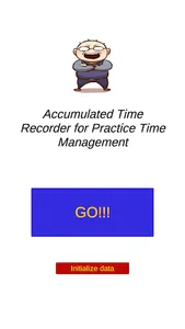勉強（練習）時間管理のための累積時間レコーダー screenshot 0