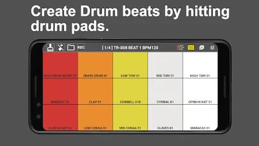 808 Drum Pad & Sequencer screenshot 2