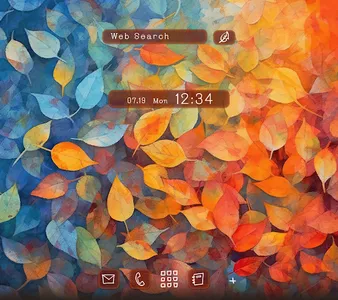 Autumn Gradient Theme +HOME screenshot 0