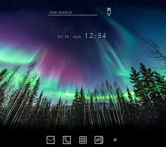 Beautiful Aurora Theme screenshot 0