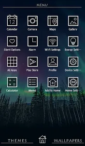 Beautiful Aurora Theme screenshot 1