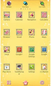 Sparkling Bijous Wallpaper screenshot 1