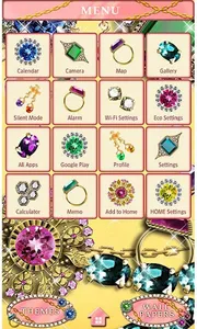 Sparkling Bijous Wallpaper screenshot 2