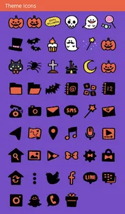 Black Halloween Cat Theme screenshot 3