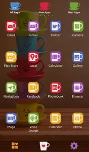Rainbow Mugs Theme screenshot 2