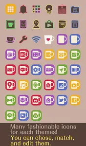 Rainbow Mugs Theme screenshot 3