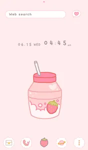 Cute Juice Theme +HOME screenshot 0