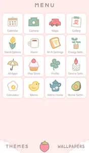 Cute Juice Theme +HOME screenshot 1