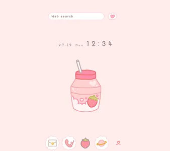 Cute Juice Theme +HOME screenshot 4