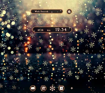 Twinkling Snowflakes screenshot 0