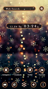 Twinkling Snowflakes screenshot 4