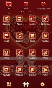 Gorgeous Red Theme screenshot 2