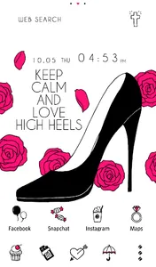 Love High Heels Theme screenshot 4