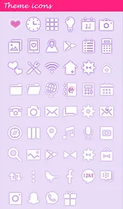 Purple Marble Theme screenshot 3