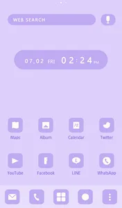 Simple Pastel Color (Lavender) screenshot 0