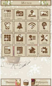 Snowy SheepTheme +HOME screenshot 2