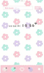 Sugar Daisy- Theme +HOME screenshot 0
