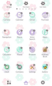 Sugar Daisy- Theme +HOME screenshot 1
