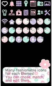 Sugar Daisy- Theme +HOME screenshot 3