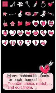 -KissKiss- Theme +HOME screenshot 3