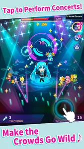 Hatsune Miku - Tap Wonder screenshot 1