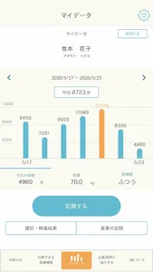 健康マイページ screenshot 1