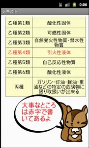 丙種危険物取扱者ー体験版ー　りすさんシリーズ screenshot 14