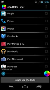 Icon Color Filter Lite screenshot 0