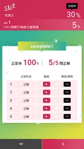 宅建士 SkiP講座 screenshot 3