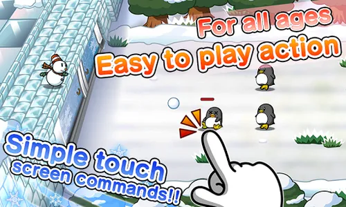 SNOW WORLD:Easy defense action screenshot 0