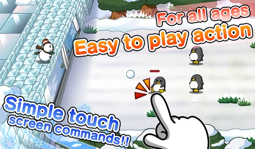 SNOW WORLD:Easy defense action screenshot 5