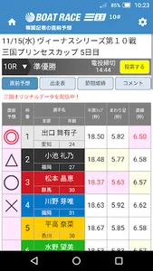 ボートレース三国 予想配信アプリ screenshot 0