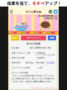 カフェイン禁止タイマー - 頭痛・睡眠・うつ病を改善！ screenshot 10