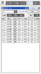 NAXBaseBallMember screenshot 6