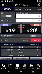 岡三アクティブFX バーチャルトレードfor Android screenshot 0