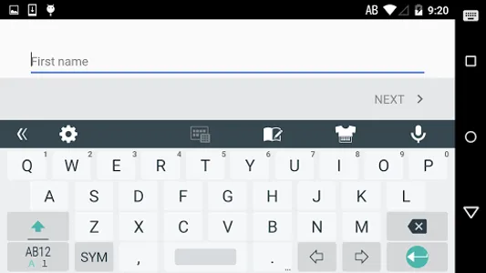 Std.Light-type2 keyboard image screenshot 1