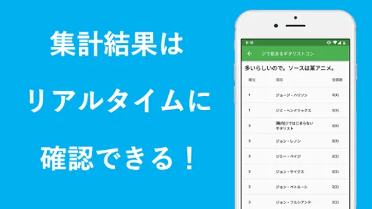 みんなのアンケート - 知りたいことを気軽に聞こう！ screenshot 1