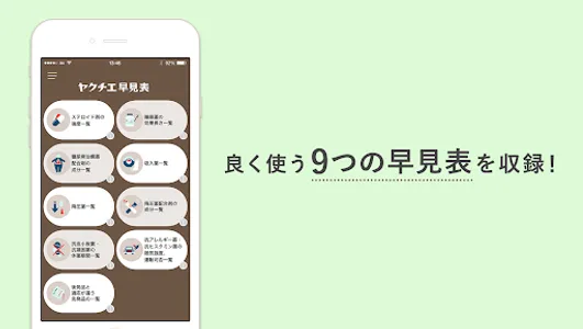 ヤクチエ早見表 screenshot 1