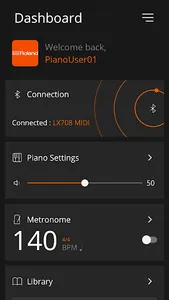 Roland Piano App screenshot 0