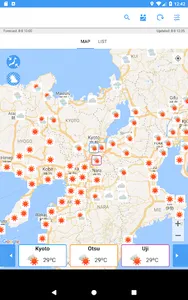 WeatherJapan Japan's weather f screenshot 4