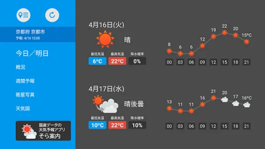 そら案内 screenshot 2