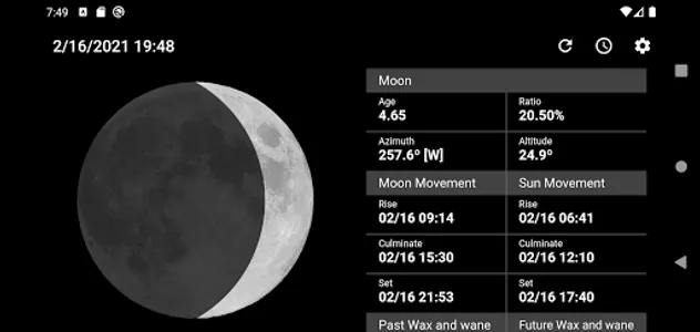 Diana - Moon phase screenshot 1
