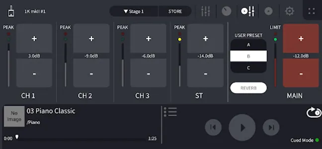 STAGEPAS Controller screenshot 2