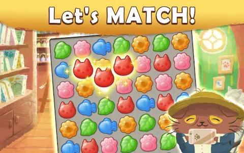 Cats Atelier -  A Meow Match 3 screenshot 0