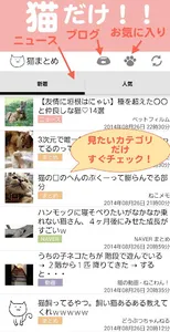 猫まとめ - 猫だらけのねこ情報まとめアプリ screenshot 0