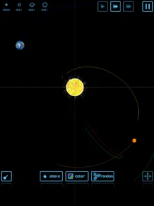 Planet simulation screenshot 10