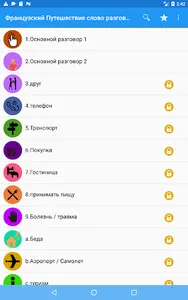 Французский Путешествие слово  screenshot 1