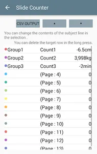 Slide counter screenshot 1